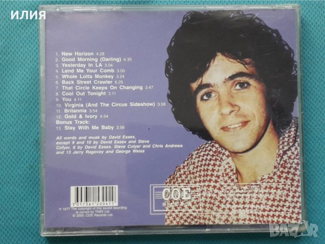 David Essex – 	1977 - Gold & Ivory(Pop Rock), снимка 5 - CD дискове - 42839807