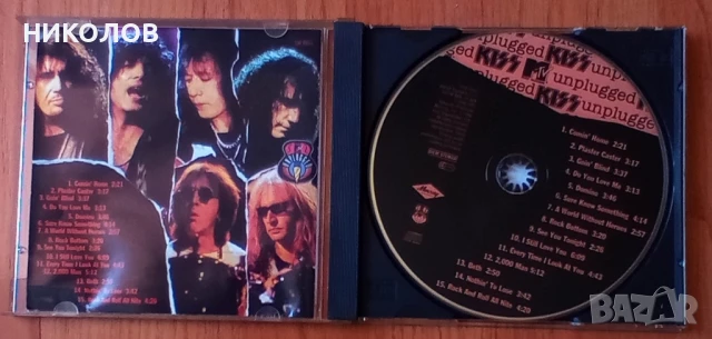 KISS UNPLUGGED , снимка 2 - CD дискове - 50875351