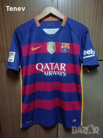 Barcelona Nike 2015/2016 оригинална тениска фланелка Барселона размер L
