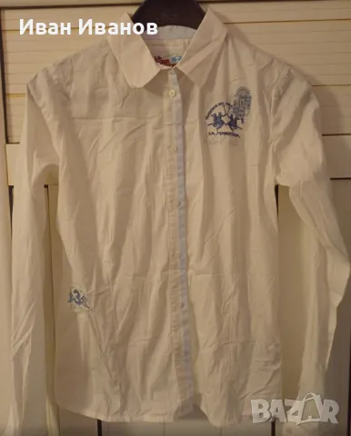 Оригинална детска риза La Martina - размер 170