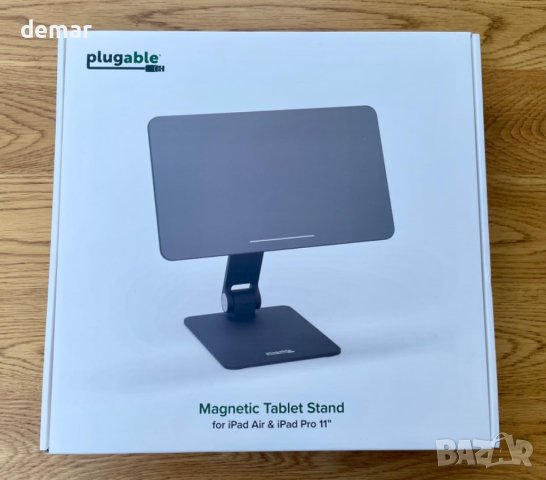 Plugable стойка за таблет, съвместима с iPad Pro 11”, iPad Air 10.9”, снимка 6 - Таблети - 44478285