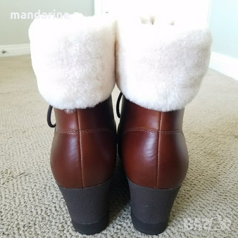 ПРОМО 🍊 UGG AUSTRALIA 🍊 Дамски водоустойчиви боти от естествена кожа нови с кутия, снимка 5 - Дамски боти - 19897306