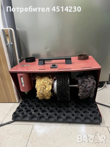 Електрическа машина за пичистване и полиране на обувки, снимка 2 - Друга електроника - 52109958