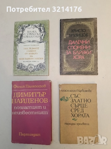 Далечни спомени за близки хора - Христо Д. Бръзицов