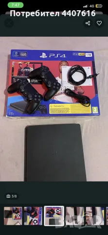 PlayStation 4-1TB + 2 Оригинални джойстика и 6 игри PS4 , снимка 3 - PlayStation конзоли - 56090084
