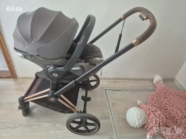 Cybex Priam Fancy Pink, снимка 7 - Детски колички - 55753029