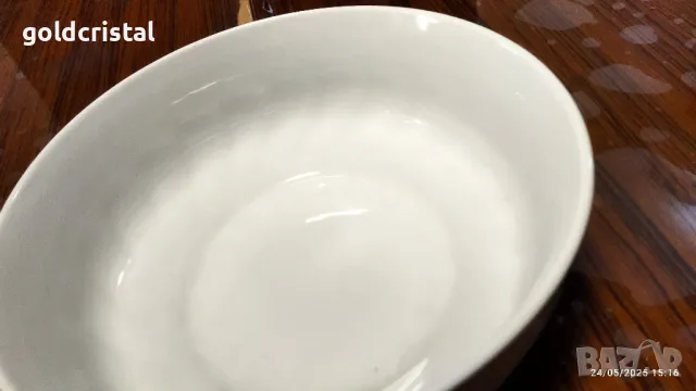 Стар български порцелан голяма купа , снимка 7 - Антикварни и старинни предмети - 50415566