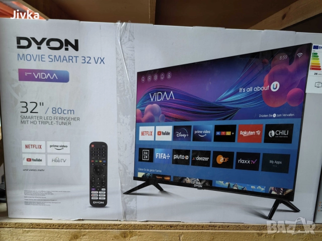 Смарт телевизор- Dyon Movie Smart 32 VX, снимка 2 - Телевизори - 52423632