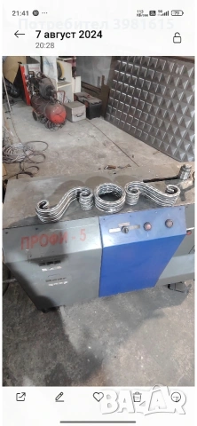 машина за угъване на профили от метал , снимка 3 - Други машини и части - 53906279