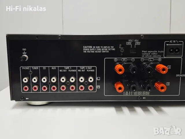 стерео усилвател ретро Hi-Fi TECHNICS SU-VZ320, снимка 7 - Ресийвъри, усилватели, смесителни пултове - 56512961