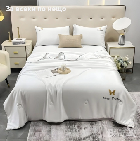 Спален Комплект С 4 Части С Олекотена Завивка Код A899