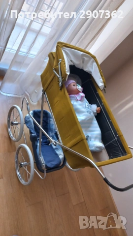 Детска ретро количка за кукли, снимка 3 - Детски колички - 53923740