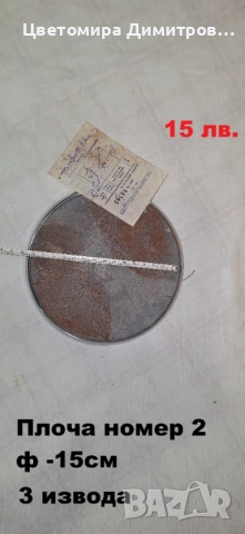 Плочи за котлони, снимка 3 - Котлони - 52691688