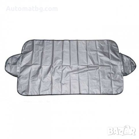 Покривало за предно стъкло Automat, За автомобил, 150/99см, Сив, снимка 2 - Аксесоари и консумативи - 38698527