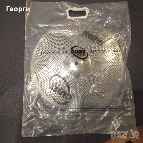 Чинел Sabian Quiet Tone Crash 13"НОВ!, снимка 2 - Ударни инструменти - 53012478