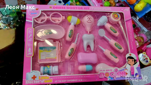 Детски зъболекарски комплект за игра 