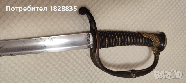 Френска офицерска сабя мод.1821, снимка 5 - Антикварни и старинни предмети - 52958298