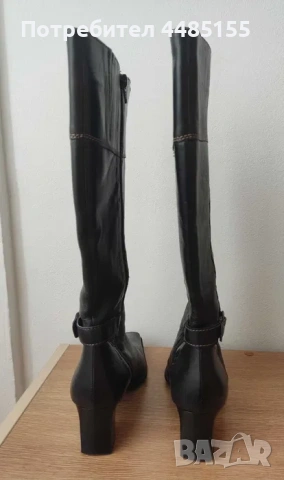 Италиански ботуши занаятчийска ръчна изработка, 37ми номер, снимка 7 - Дамски ботуши - 53072820