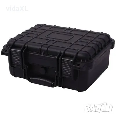 vidaXL Защитен куфар за оборудване, 35x29,5x15 cм, черен(SKU:142168), снимка 1 - Други стоки за дома - 48664873