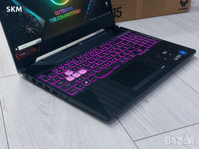i5|RTX2050|512GB SSD|IPS 144Hz|8RAM лаптоп laptop gaming гейминг asus асус туф tuf, снимка 4 - Лаптопи за игри - 52354610