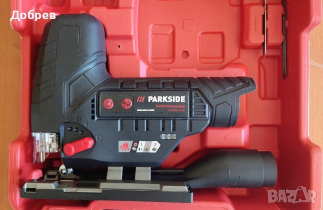 Сет Акумулаторен трион (зеге) Parkside PPSTKA 12 A1 Performance, 2.5Аh Батерия, 6Аh Зарядно, НОВИ