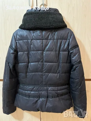 Дамско зимно яке с шал "Marco&Co" (размер S/M), снимка 2 - Якета - 47997576