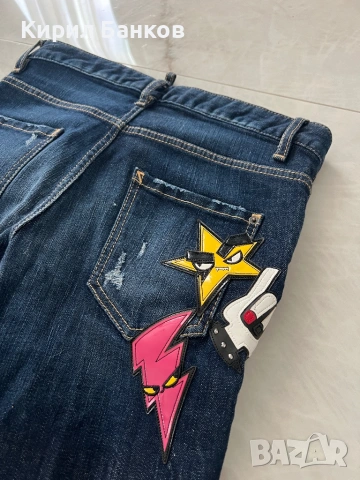 Дамски дънки DSQUARED2, размер 38/S, нови, снимка 5 - Дънки - 53140413