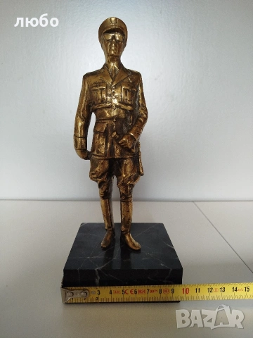 БРОНЗОВА СТАТУЯ-СКЛУПТУРА ФРАНКО , снимка 16 - Антикварни и старинни предмети - 53960063