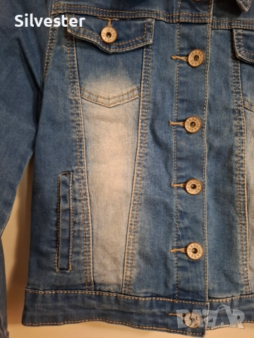 Детско дънково яке за 7-10г. дете, Чисто ново!, снимка 3 - Детски якета и елеци - 29717821