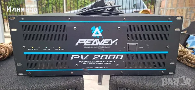Комплект професионални Peavey колони 2х12ки.по 700w мах 1400w)Стапсло Peavey PV2000, снимка 4 - Тонколони - 55823793