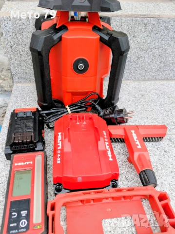Hilti PR 40 - 22 / Nuron - Ротационен лазерен нивелир, снимка 10 - Други инструменти - 53403675