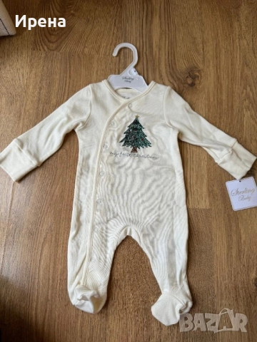 Бебешки Коледни дрешки, снимка 5 - Комплекти за бебе - 51895673