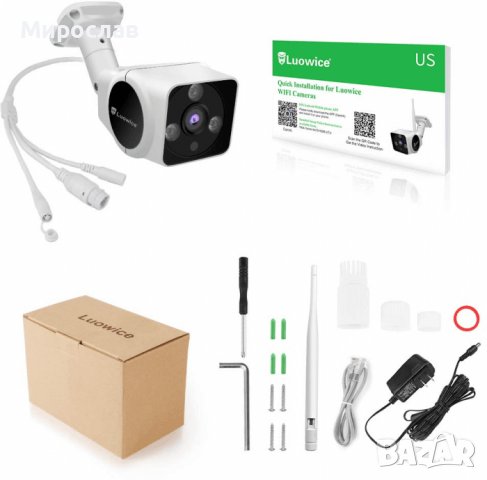 Wifi ip camera luowice lws y4, снимка 1 - IP камери - 36762317