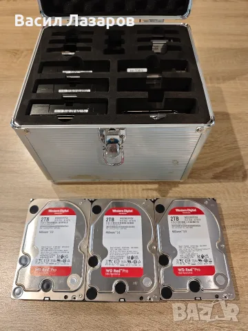 Хард дискове WESTERN DIGITAL RED PRO WD2002FFSX с капацитет 2 ТБ чисто нови 