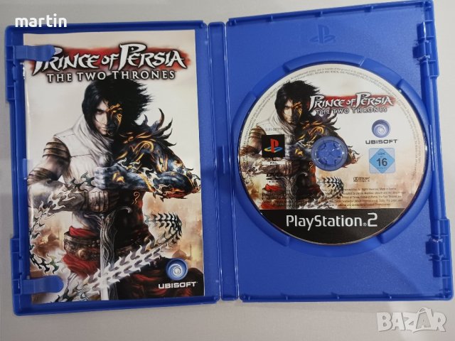 Sony PlayStation 2 игра Prince of Persia The two thrones, снимка 3 - Игри за PlayStation - 42206504