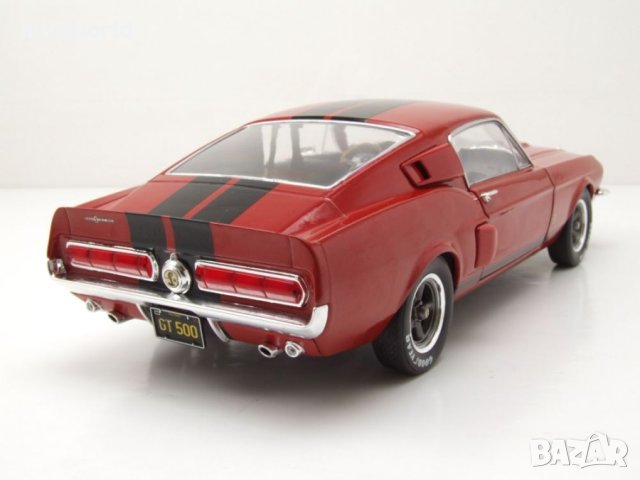 SHELBY GT500 Mustang Elinor 1967 - мащаб 1:18 на Solido моделът е нов в кутия, снимка 2 - Колекции - 38131367