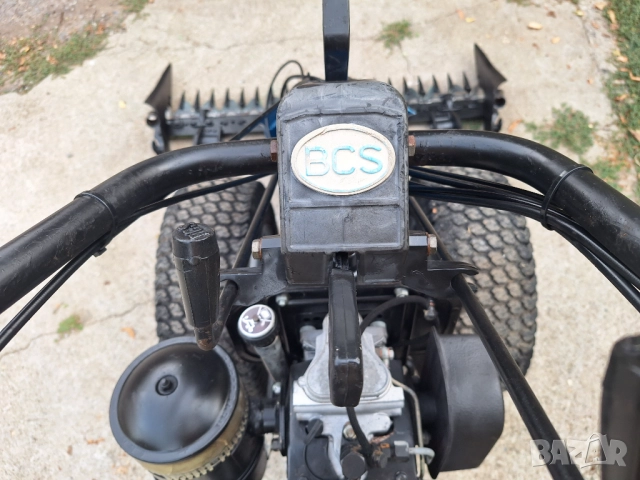 Палцова косачка BCS 737  дизел 12к.с. двуколка, снимка 17 - Градинска техника - 49885014