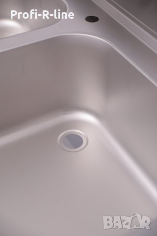 Тройна мивка от неръждавейка 1800 мм, снимка 2 - Обзавеждане за заведение - 31846679