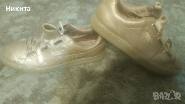 PUMA-кожена 42 номер-Индонезия, снимка 4 - Маратонки - 42406814