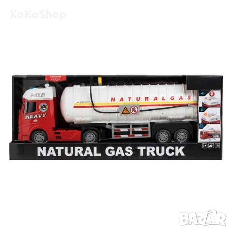 Детска цистерна разпръскваща вода-55 см./цистерна със звук и светлини, снимка 2 - Коли, камиони, мотори, писти - 53055033