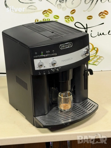 Кафемашина кафе автомат delonghi magnifica с гаранция, снимка 8 - Кафемашини - 53015112