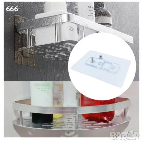 12 бр. куки за стенен монтаж без перфоратор, здрави самозалепващи куки, снимка 4 - Други - 53180366