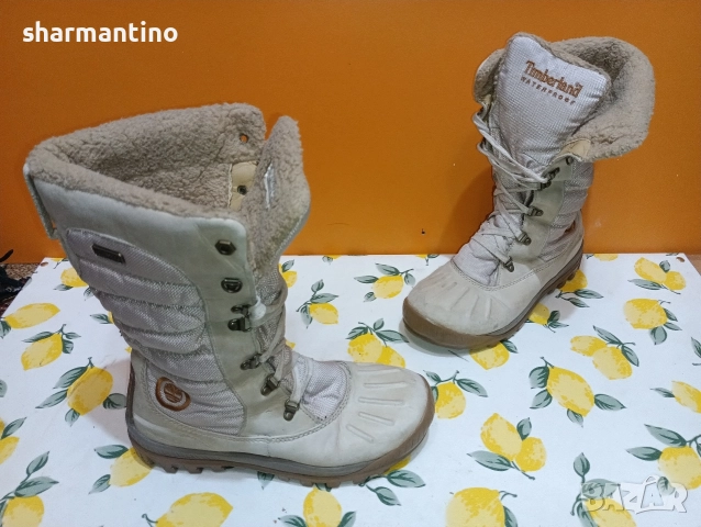 Timberland Waterproof N 41 - 8,5€, снимка 9 - Дамски ботуши - 52975218