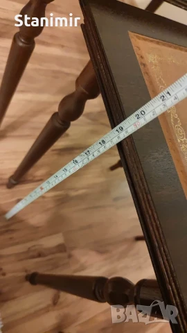 Помощни масички с кожа, снимка 12 - Маси - 49007406