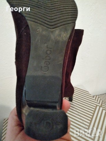 Дамски ботуши Gabor 39/40 UK 6, снимка 5 - Дамски ботуши - 30769554