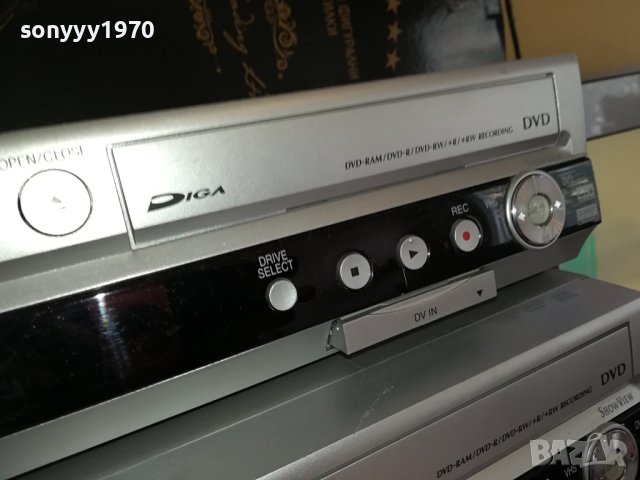 PANASONIC VIDEO DVD RECORDER-SWISS 1310231304, снимка 11 - Плейъри, домашно кино, прожектори - 42548391