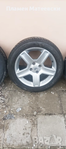 Джанти с гуми за Пежо/Ситроен/4х108х17 ет 31 j 6.5, снимка 3 - Гуми и джанти - 53918704