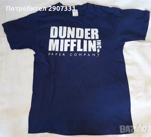 Тениска на американски ситком Офисът Dunder Mifflin inc, снимка 1 - Тениски - 40780606