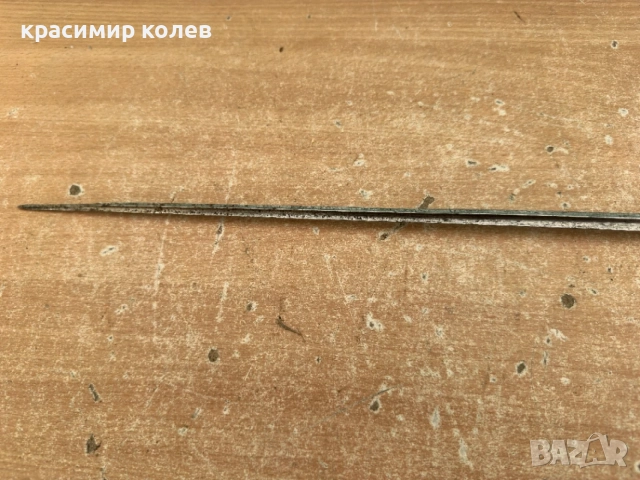 френски щик за пушка "Lebel", снимка 4 - Антикварни и старинни предмети - 56461500