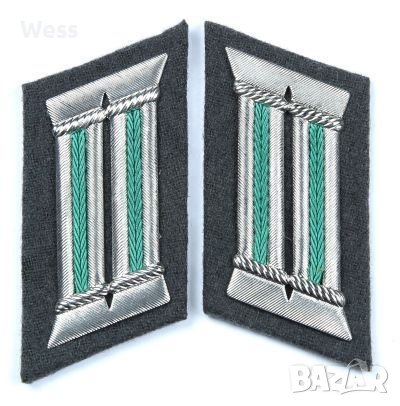 Германия, Трети райх, Вермахт – пагони и петлици офицер, снимка 2 - Други ценни предмети - 27158088